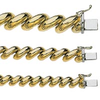 14k Italian San Marco Bracelets