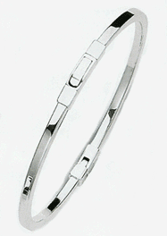Mens white gold cuff bracelets sale